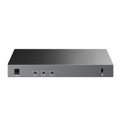 Коммутатор настольный TP-Link LS1210GP с 9 гигабитными портами (8 портов PoE+) и портом SFP