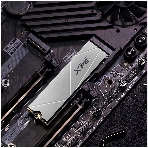 Накопитель SSD ADATA XPG GAMMIX S60, 512Gb, PCIe 4.0 x4, M.2 2280, NVMe, R/W 4700/1700, с радиатором