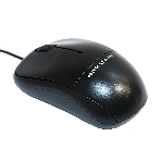 Мышь проводная Nakatomi MON-05U черный, 1000 dpi, USB, кнопки - 3