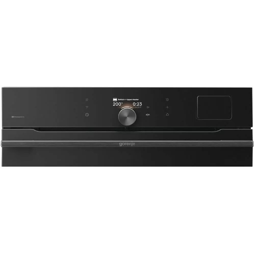 Духовой шкаф Gorenje BSA6138B, 77 л, макс. температура 300 градусов, комбинированное управление, TFT-дисплей, SteamAssist PRO, Wi-Fi, динамическая система охлаждения, быстрый нагрев, энергоэффективность А+, черный