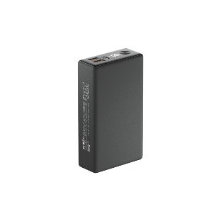Портативный аккумулятор OLMIO QX-20, 20000mAh, 22.5W, QuickCharge3.0/PowerDelivery, LCD, графитовый