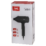 Фен JVC JHD011 черный, 1600 Вт