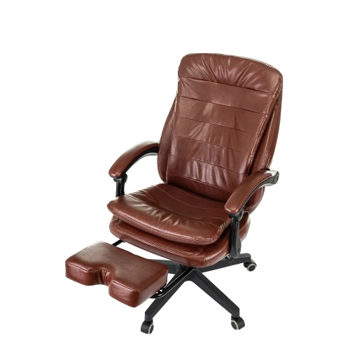Кресло Бюрократ T-9950MSG-F/BROWN-PU коричневый, экокожа