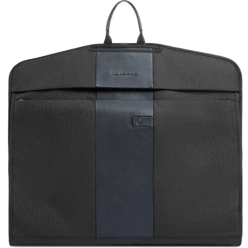 Сумка портплед Piquadro Brief2 PA7047BR2/N черная нейлон/натур.кожа