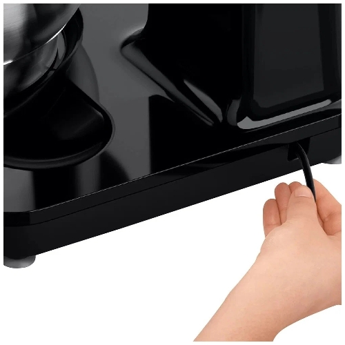 Кухонный комбайн Bosch MUMS2EB01, 700 Вт, 4 скорости, металл чаша 3,8 л, черный