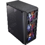 Компьютерный корпус Aerocool/Formula MANA черный без БП ATX 6x120мм 2xUSB 2.0 1xUSB 3.0 audio bott PSU