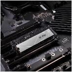 Накопитель SSD ADATA XPG GAMMIX S60, 512Gb, PCIe 4.0 x4, M.2 2280, NVMe, R/W 4700/1700, с радиатором