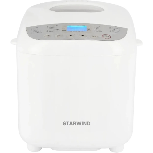 Хлебопечка Starwind SBM2085 600 Вт, белый/серебристый