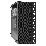 Компьютерный корпус Miditower ExeGate EVO-9211-450NPX (ATX, БП 450NPX с вент. 12см, с окном, 2хUSB+1хUSB3.0, HD аудио, черный, 1 вент. с RGb подсветкой)