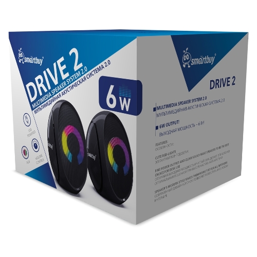Портативная колонка Smartbuy DRIVE 2 черный