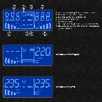 Источник бесперебойного питания (инвертор, синус, для котла) ExeGate SineTower SN-600.LCD.AVR.2SH 600VA/360W, чистая синусоида, LCD дисплей, AVR, 2*Schuko, линейно-интерактивный, черный
