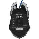 Мышь проводная Defender Shock GM-110L черный, 3200 dpi, USB, кнопки - 6