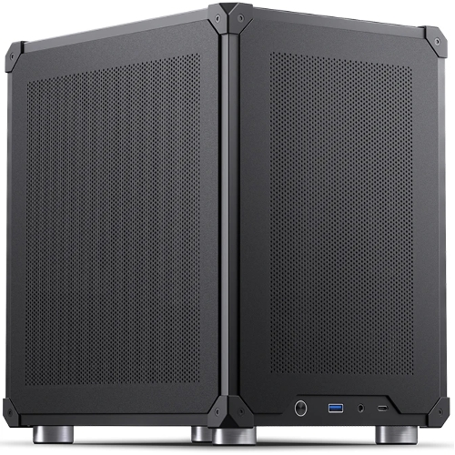 Компьютерный корпус JONSBO C6 Black MATX без БП, mini-ITX, micro-ATX, черный