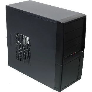 Компьютерный корпус LinkWorld 727-21 черный без БП mATX 4xUSB 2.0 audio