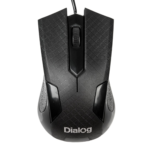 Мышь проводная Dialog Pointer MOP-08U черный, 800 dpi, USB, кнопки - 3