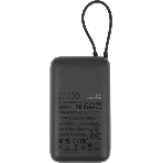 Портативный аккумулятор Xiaomi BHR9740GL 20000mAh QC3.0/PD2.0 22.5W 3A USB-A/USB-C темно-серый