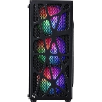 Компьютерный корпус Aerocool/Formula MANA черный без БП ATX 6x120мм 2xUSB 2.0 1xUSB 3.0 audio bott PSU
