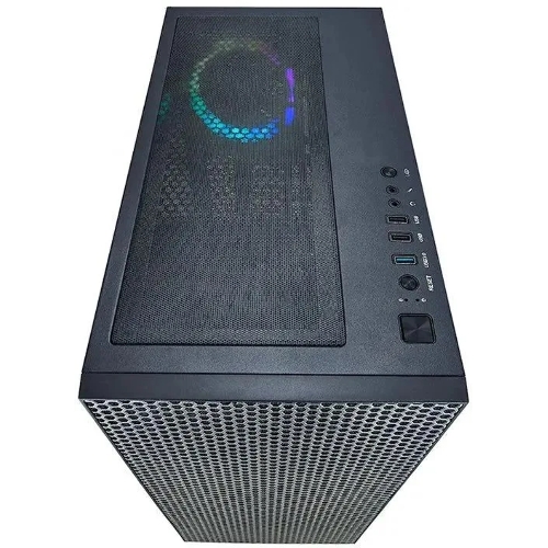 Компьютерный корпус Azza Hive черный без БП ATX 8x120мм 5x140мм 2xUSB 2.0 1xUSB 3.0 audio bott PSU