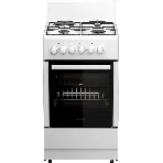 Плита комбинированная Darina 1E КМ241 321 W белый, конфорок 3 газовых и 1 электрическая, духовка 50 л, 50 см x 85 см x 60 см