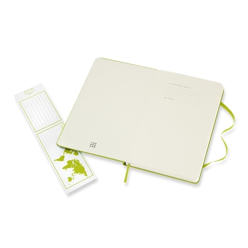 Блокнот Moleskine CLASSIC QP060C2 Large 130х210 мм, 240 страниц, линейка, твердая обложка, лайм