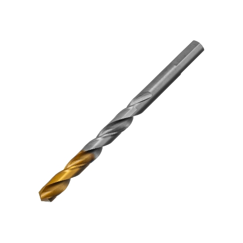 Сверло спиральное по металлу Denzel 9 x 125мм, Р6М5, Golden Tip