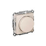 Светорегулятор (диммер) SE AtlasDesign беж, повор-нажим, LED, RC, 400 Вт, мех.
