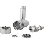 Мясорубка электрическая Haier HG-700 белый, 1900 Вт, 3.0 кг/мин, реверс, защита от перегрузки, металлический лоток, насадки - 5