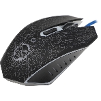 Мышь проводная Defender Shock GM-110L черный, 3200 dpi, USB, кнопки - 6