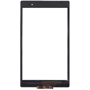 Сенсорное стекло (тачскрин) для Sony Xperia Tablet Z3 Compact, черное