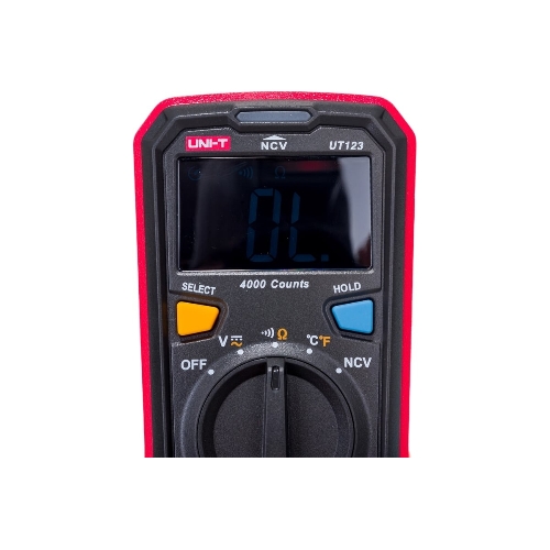 Мультиметр UNI-T UT123, 600В, 20МОм, карманный (0511237)