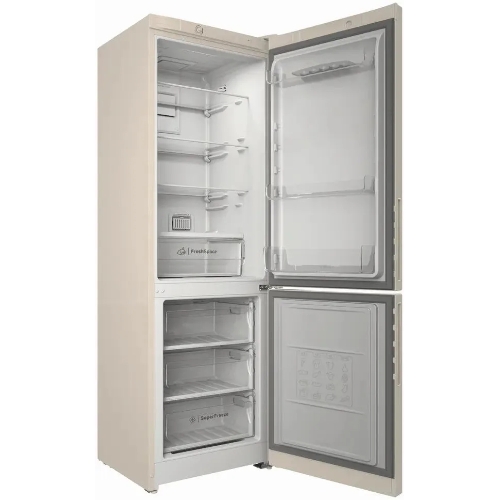 Холодильник Indesit ITR 4180 E бежевый двухкамерный 220/78л морозилка снизу