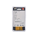 Рамка 2-местная IEK BRITE РУ-2-2-БрБ стекло белый