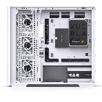 Корпус без блока питания JONSBO D300, Mini-Tower, TG, no fan, 2xUSB-A 3.2 + 1xUSB-C 3.2, mATX, mITX White