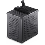 Компьютерный корпус JONSBO C6-ITX Black ITX без БП, боковая панель из закаленного стекла, mini-ITX, черный