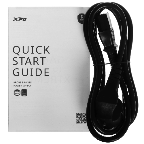 Блок питания ADATA XPG XPG PROBE700B-BKCEU, 700Вт, 80 PLUS Bronze, 120мм, черный