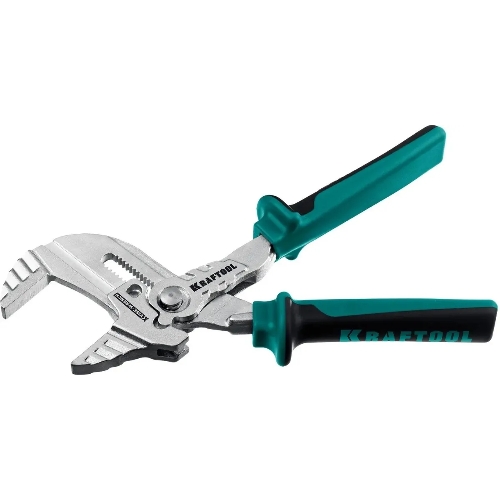 Клещи KRAFTOOL VISE-WRENCH X, 180 мм, клещи переставные-гаечный ключ