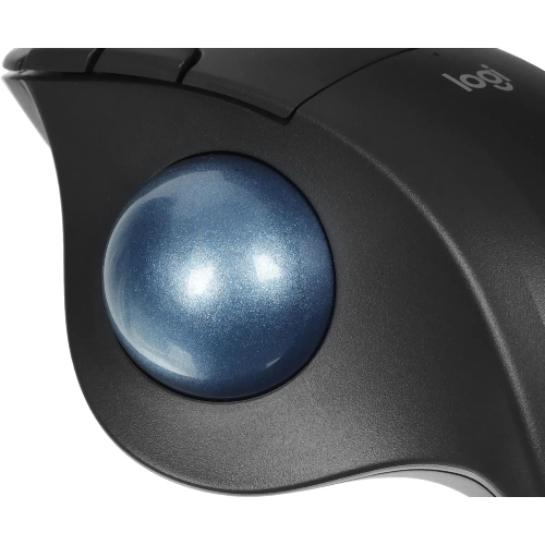 Трекбол Logitech M575S черный оптическая 2000dpi беспров. BT/Radio USB2.0 (910-007035)