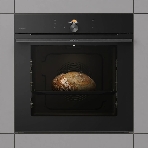 Встраиваемая электрическая духовка Gorenje BP6138B, объем 77 л, макс. температура 320 градусов, сенсорное/поворотное управление, Wi-Fi, пиролитическая очистка, телескопические направляющие на одном уровне, термощуп, AirFry, автоматические программы, динамическая система охлаждения, многоуровневое приготовление, PerfectGrill, энергоэффективность А+, черный