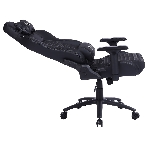 Кресло игровое Cactus CS-CHR-130-M, массажное, с подголовником, черный