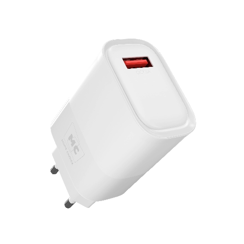 Сетевое зарядное устройство MORE CHOICE (4620202553423) NC09m 1USB 3.0A QC3.0 15W, белый