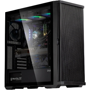 Компьютерный корпус ZALMAN Z10, ATX, черный, WINDOW, 2x3.5