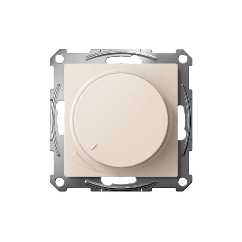Светорегулятор (диммер) SE AtlasDesign беж, повор-нажим, LED, RC, 400 Вт, мех.