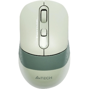 Мышь беспроводная A4Tech Fstyler FB10C зеленый, 2000 dpi, радиоканал, Bluetooth, USB, кнопки - 4