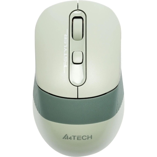 Мышь беспроводная A4Tech Fstyler FB10C зеленый, 2000 dpi, радиоканал, Bluetooth, USB, кнопки - 4