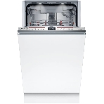 Встраиваемая посудомоечная машина Bosch SPV8ZMX06Q 45 см.с Zeolith,Time Light, SilencePlus; Класс A-А-A; уровень шума 42 дБ; 6 прогр.:Eco 50 °C, Auto 45-65 °C, Intensive 70 °C, 5 спец.функций: Remote Start, Shine & Dry, Hygiene+,