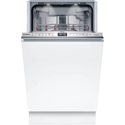 Встраиваемая посудомоечная машина Bosch SPV8ZMX06Q 45 см.с Zeolith,Time Light, SilencePlus; Класс A-А-A; уровень шума 42 дБ; 6 прогр.:Eco 50 °C, Auto 45-65 °C, Intensive 70 °C, 5 спец.функций: Remote Start, Shine & Dry, Hygiene+,