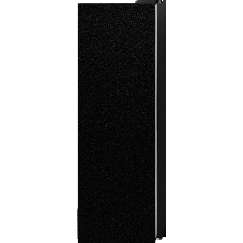 Холодильник Maunfeld MFF177NFB Slim Inverter черный двухкамерный 352/198л морозилка слева, No Frost, Side by Side