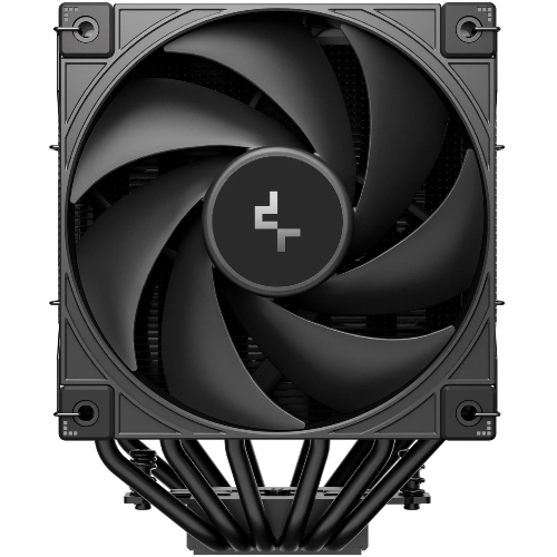 Кулер для процессора DEEPCOOL AK620 G2 LGA1851/1700/1200/115X/AM5/AM4 (8шт/кор, TDP 260W, PWM, DUAL Fan 120мм, 6 тепл. трубок, Copper Base, Wood-grain top cover, черный) RET (R-AK620G2-BKNNMN-GJD)
