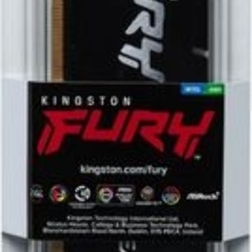 Оперативная память Kingston Fury Beast Black, DDR5, 32GB (1x32GB), 5600 MHz, CL36, с радиатором, чёрный