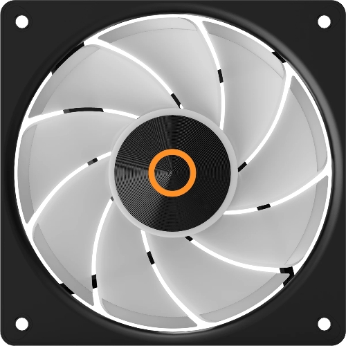 Вентилятор для корпуса Ocypus Gamma F12 Elite BK ARGb REVERSE BLADE, 120x120x25mm, 4-PIN PWM, 600-1800 RPM, 26 DBA MAX, HYDRO BEARING